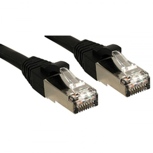 LINDY Cat6 netværkskabel 10 m - RJ45 han/han, sort, S/FTP