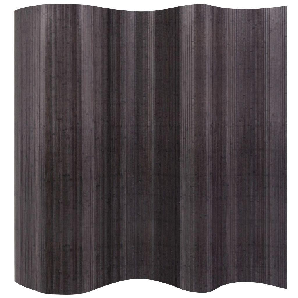 Rumdeler bambus 250x165 cm grå