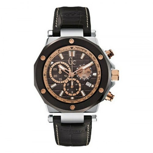 GC Watches X72018G4S herreur 43 mm - brun læderrem