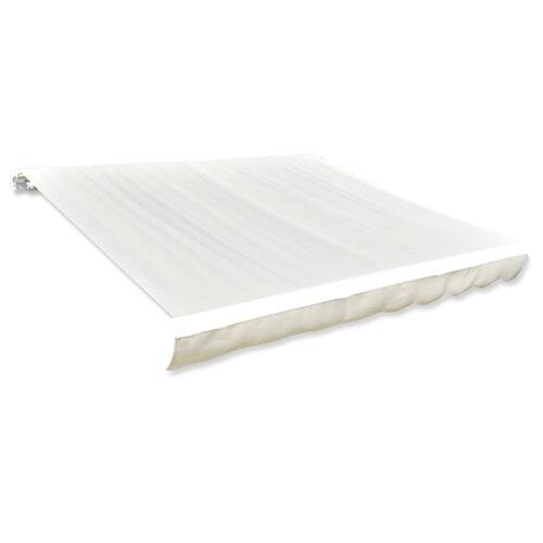 Markisedug 500x300 cm cremefarvet