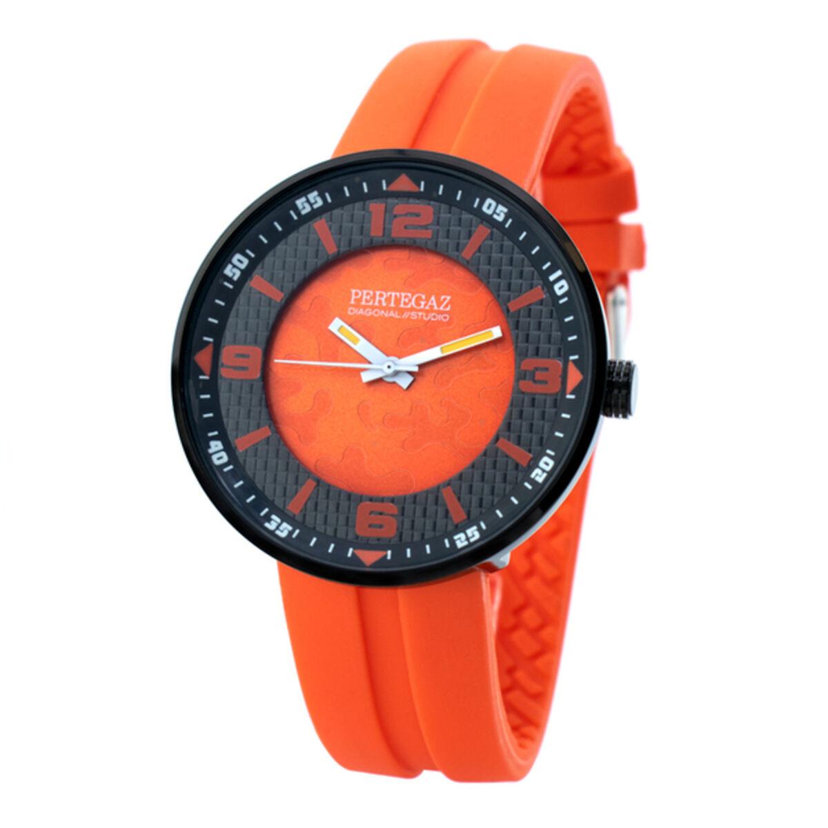 Pertegaz unisex armbåndsur PDS-005-NA - orange (Ø 44 mm)
