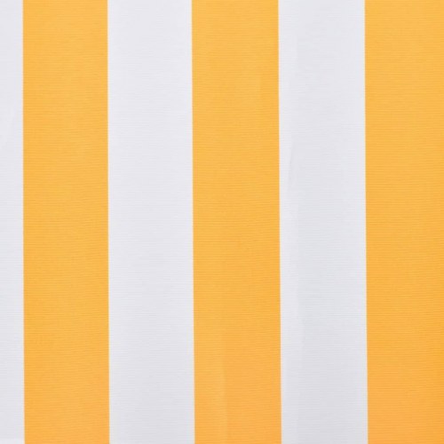 Markisedug 450x300 cm orange og hvid