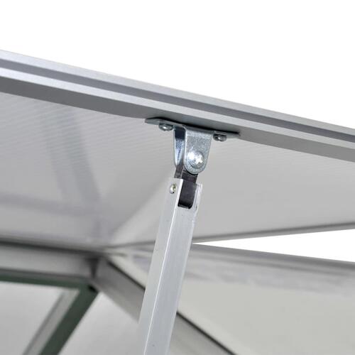 Drivhus 3,46 m² forstærket aluminium