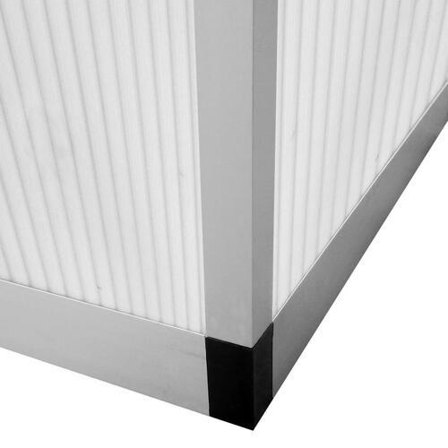 Drivhus 3,46 m² forstærket aluminium