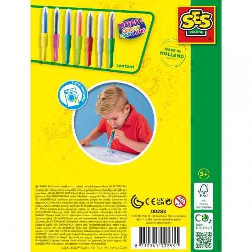 Tuschpenne airbrush - SES Creative Blow Airbrush Pens sæt
