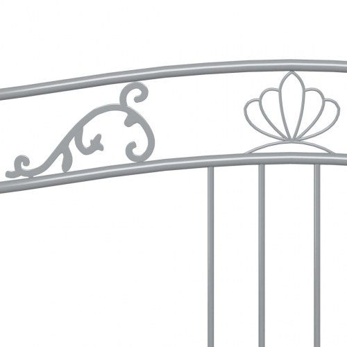 Sengestel til udtræksseng 90x200 cm metal grå