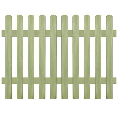 Stakit imprægneret fyrretræ 170 x 120 cm 6/9 cm