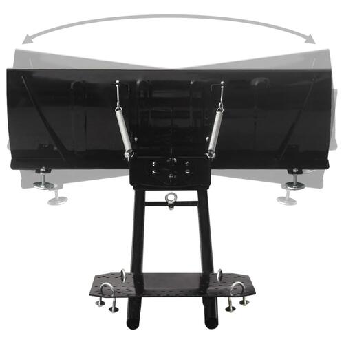 Snerydder til ATV 115x38 cm sort