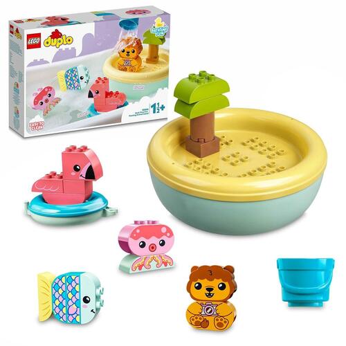 Playset Lego 10966 DUPLO Bath Toy: Floating Animal Island (20 Dele)