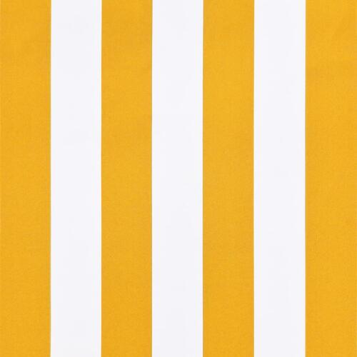 Bistromarkise 300 x 120 cm orange og hvid