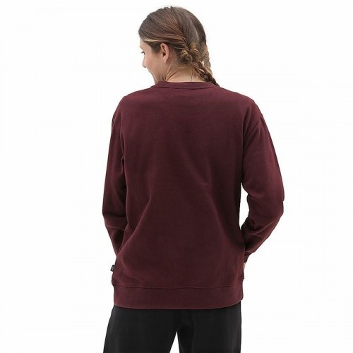 Vans Lock Box Crew-B sweatshirt til kvinder - rødbrun, S
