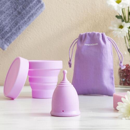 Menstruationskop med tilbehør Kuppy L