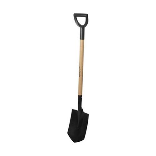 Grouw spade i træhåndtag - kulstofstål, 114 cm