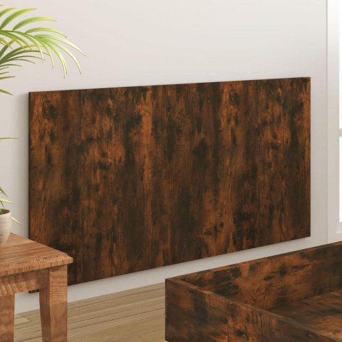 Sengegærde 160 x 80 cm i konstrueret træ - røget egetræsfarve