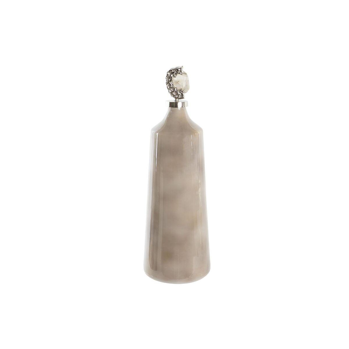 Vase Krystal Pink Sten (19 x 19 x 59 cm)