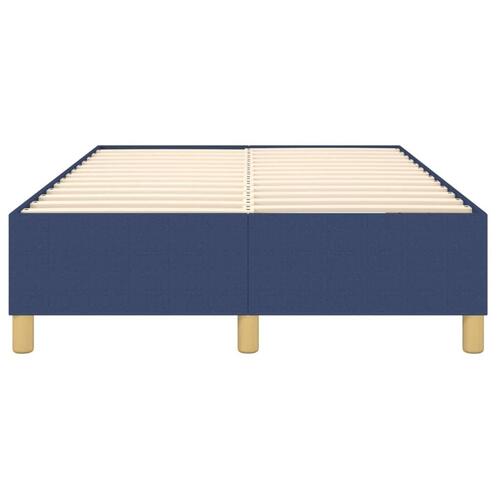 Sengeramme uden madras 120x200 cm stof blå