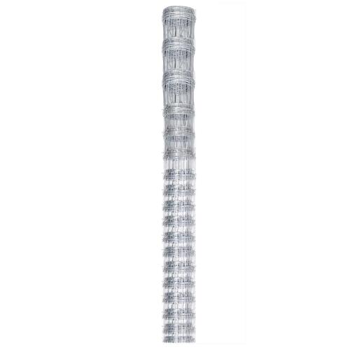 Havehegn 50x1,25 m galvaniseret stål sølvfarvet