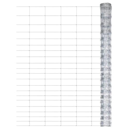 Havehegn 50x1,25 m galvaniseret stål sølvfarvet