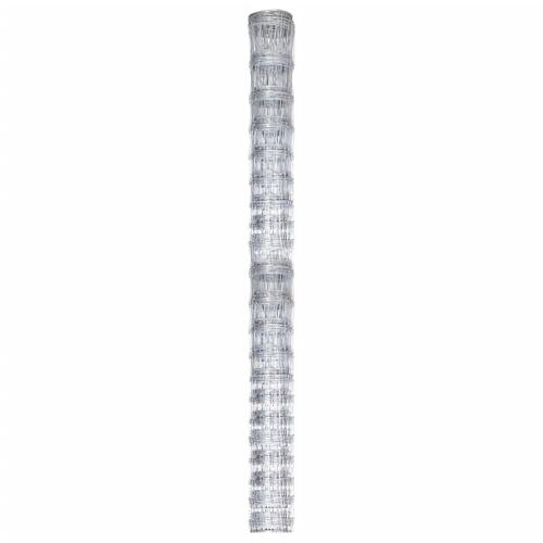 Havehegn 50x1,25 m galvaniseret stål sølvfarvet
