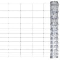 Havehegn 50 m 150 cm galvaniseret stål sølvfarvet