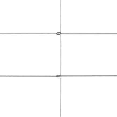 Havehegn 50 m 150 cm galvaniseret stål sølvfarvet