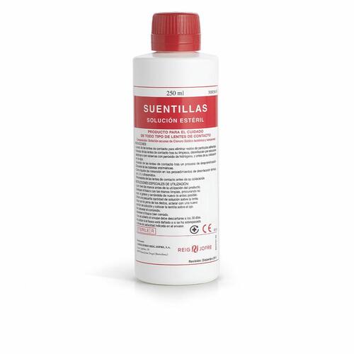 Suentillas saltvandsopløsning - steril 250 ml til linser