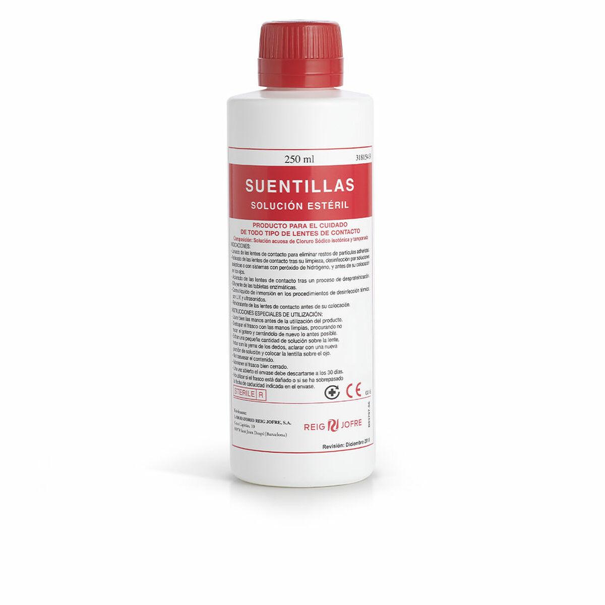 Suentillas saltvandsopløsning - steril 250 ml til linser