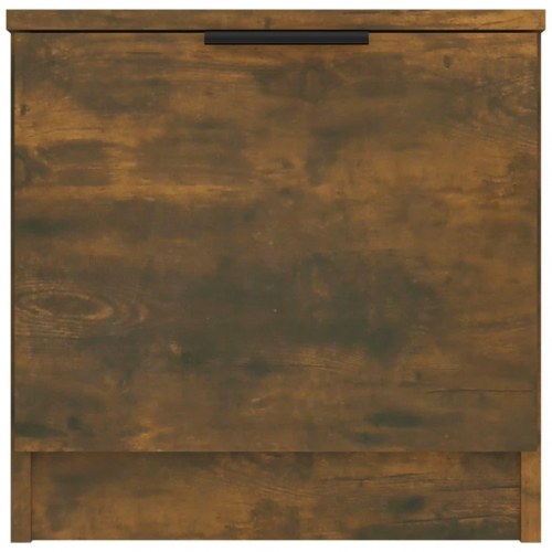 Sengeborde 40×39×40 cm - 2 stk. i røget egetræsfarve