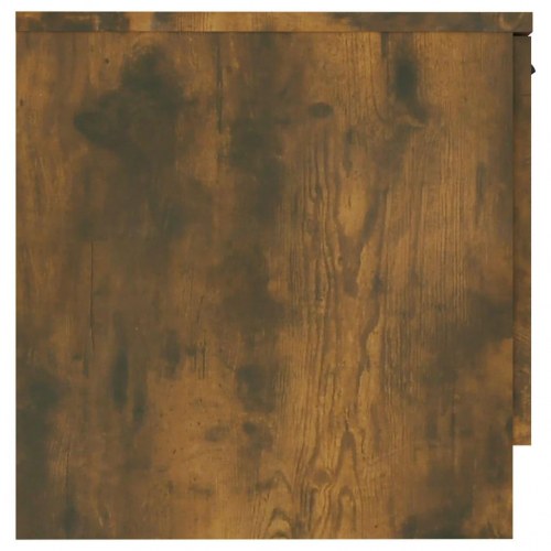Sengeborde 40×39×40 cm - 2 stk. i røget egetræsfarve