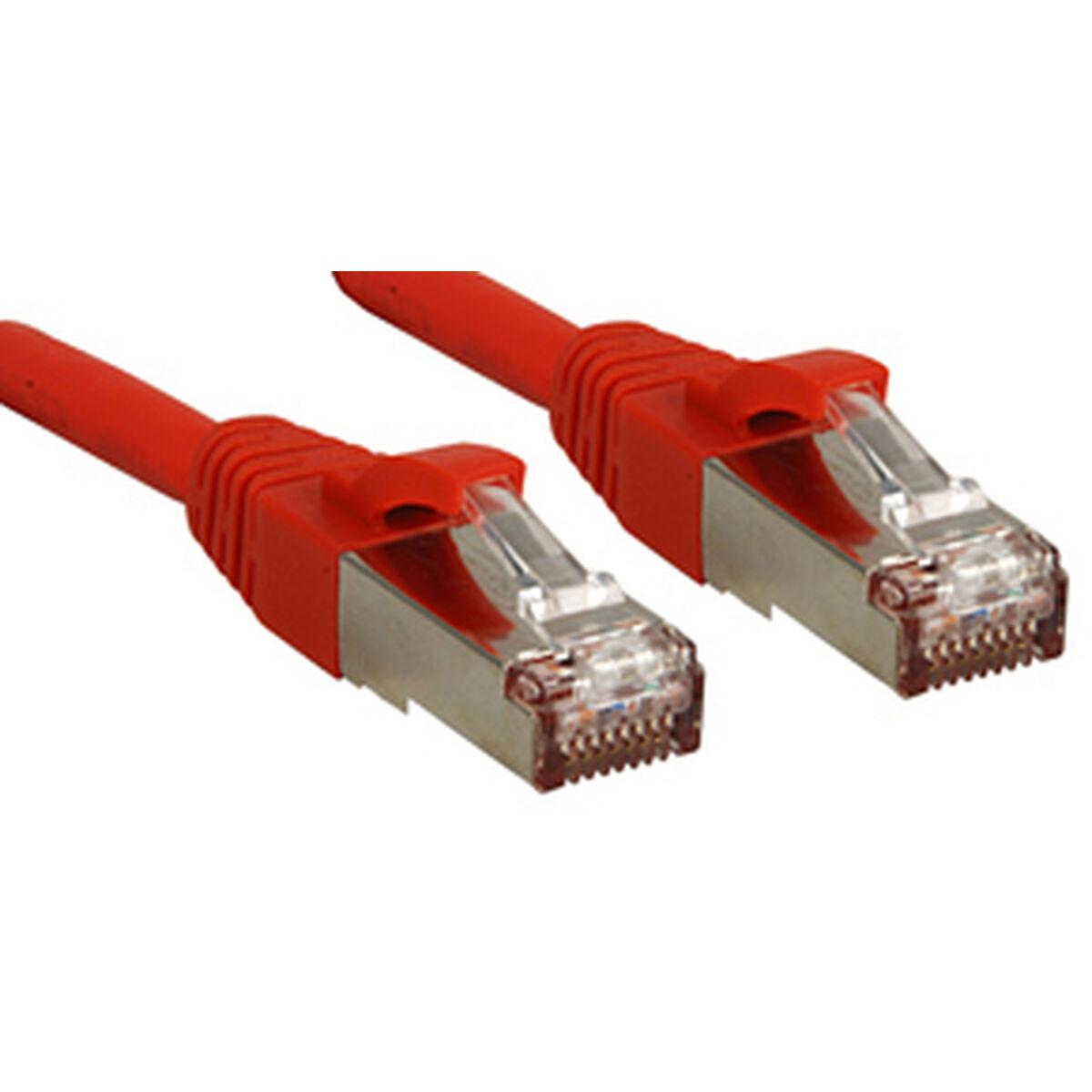 LINDY UTP Cat6 netværkskabel - Rød, 5 m (RJ45, S/FTP)