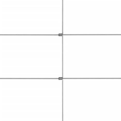 Havehegn 50x1,5 m galvaniseret stål sølvfarvet