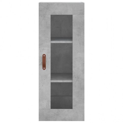 Vægskab 34,5x34x90 cm betongrå