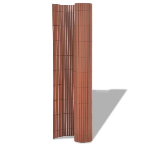 Havehegn i PVC 150 x 300 cm - brun