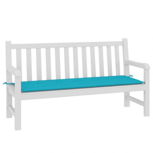 Hynde til havebænk 150×50×4 cm i oxfordstof - turkis