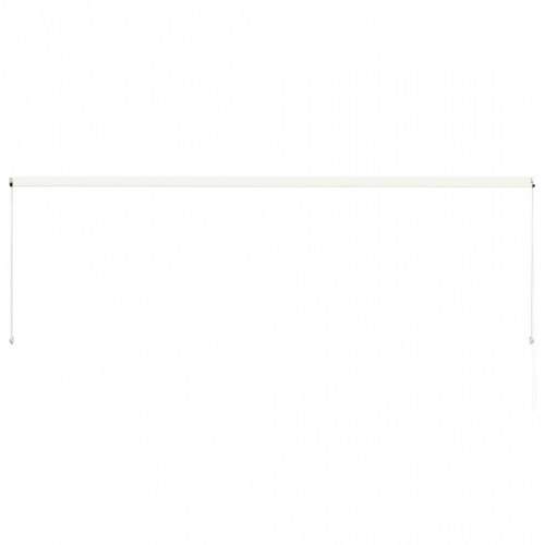 Foldemarkise 400x150 cm cremefarvet