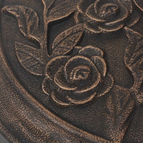 Parasolfod resin rund bronzefarvet 9 kg