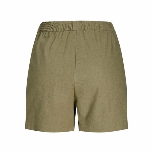 Jack & Jones dame shorts i hør - grøn (S)