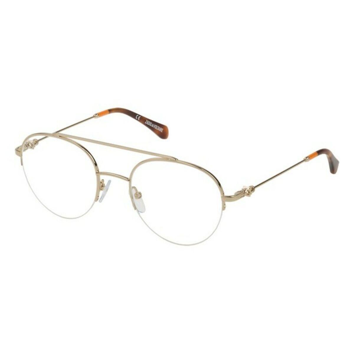 Zadig & Voltaire VZV2055 10594 brillestel - gylden, Ø 51 mm