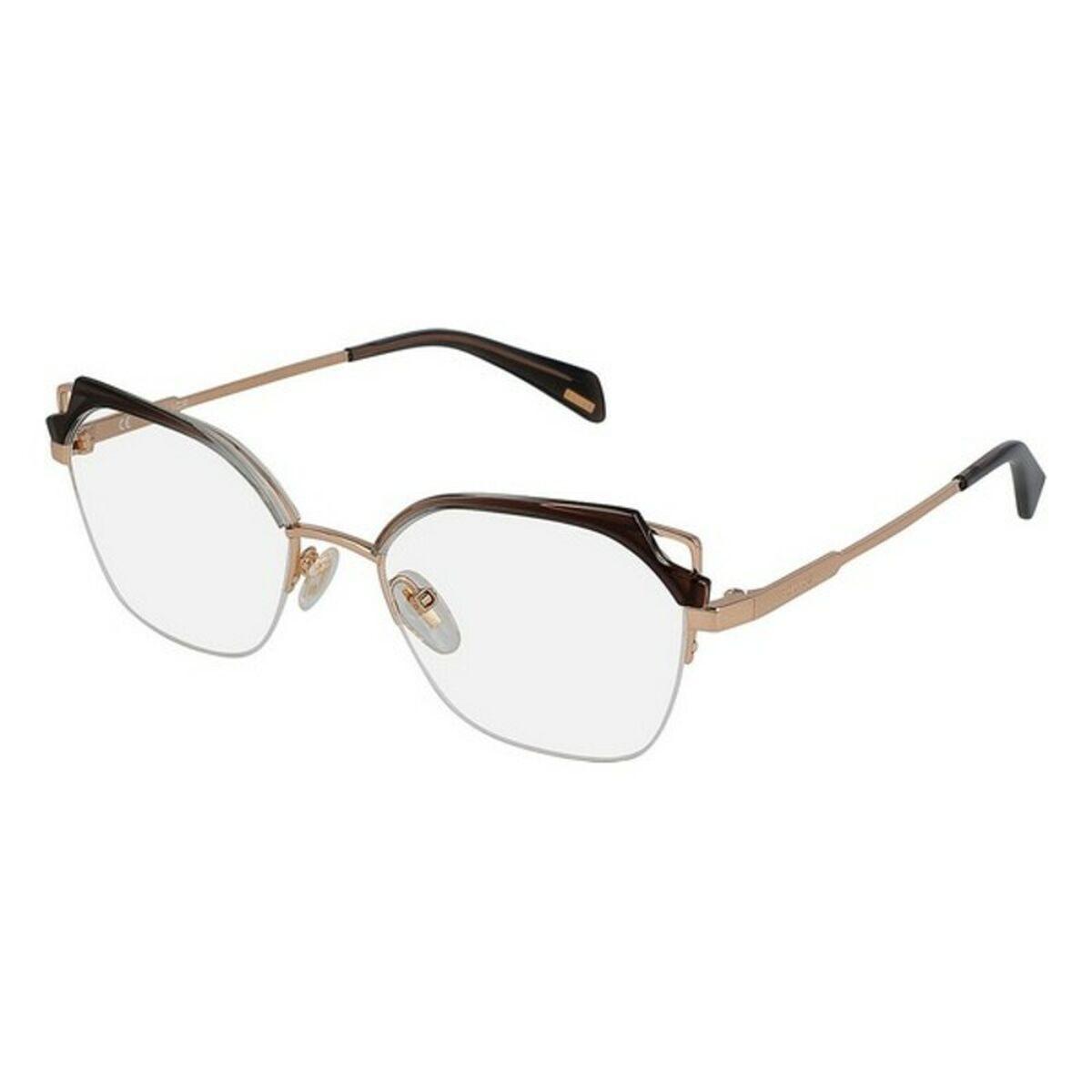 Police VPLA040300 brillestel - brun, Ø 52 mm