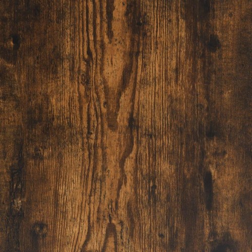 Sofabord i konstrueret træ - 101×49×39,5 cm, røget egetræsfarve