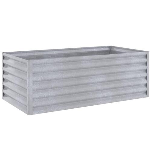 Højbed 100x50x36 cm cortenstål