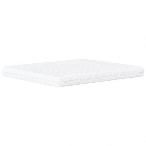 Seng med madras Dover 160x200 cm velour blå