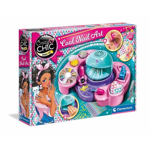 Manicuresæt Clementoni Cool Nails Art Multifarvet