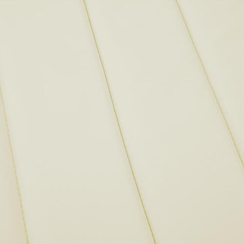 Hynde til liggestol 200x70x3 cm oxfordstof cremefarvet