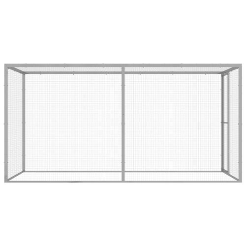 Kattebur 3x1,5x1,5 cm galvaniseret stål