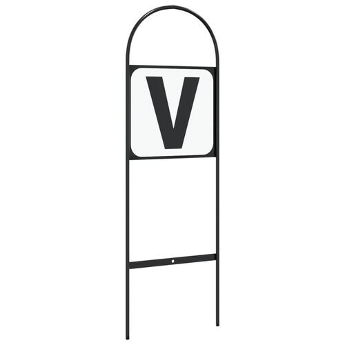 Dressurbogstaver 12 stk. stål