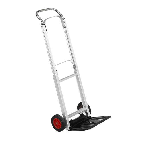 Meister foldbar sækkevogn/trillebør - sort/rød, 90 kg