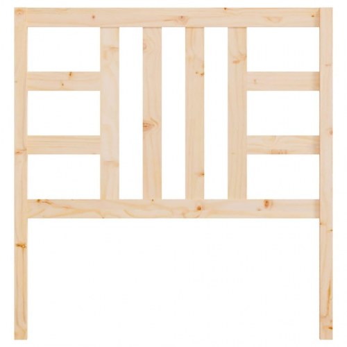 Sengegærde 81x4x100 cm massivt fyrretræ