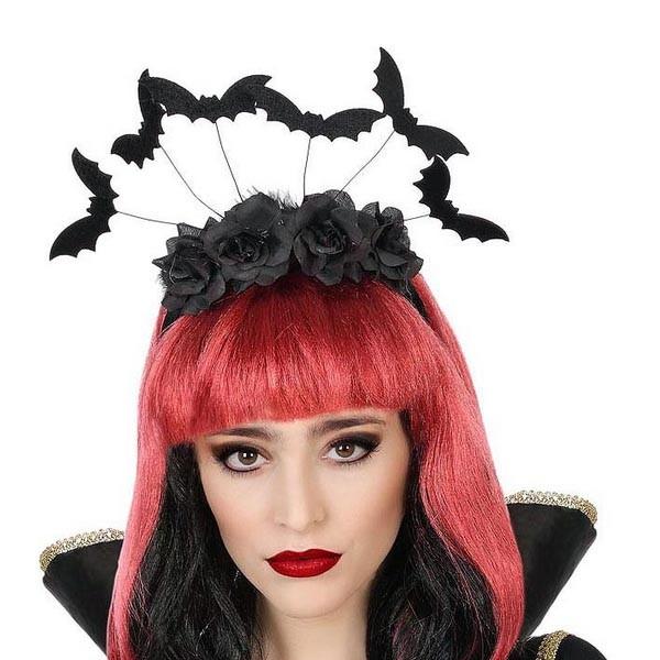 Hårbøjle Halloween Flagermus