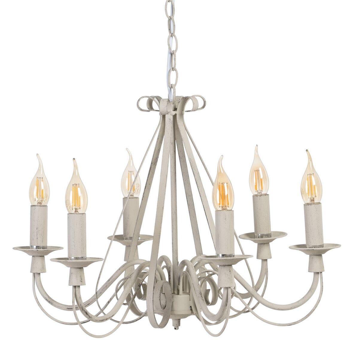 Loftslampe 63 X 63 X 102 Cm Metal Taupe Vintage